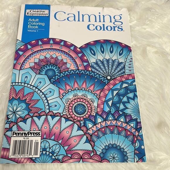 Adult Coloring Books Farm Life and Calming Colors - Picture 2 of 9
